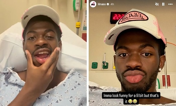 Hamilelik Pozlarıyla Gündem Olmuştu: Rapçi Lil Nas X Yüz Felci Geçirerek Hastaneye Kaldırıldı 4 hamilelik pozlariyla gundem olmustu rapci lil nas x yuz felci gecirerek hastaneye kaldirildi 3 FNYY5XU7