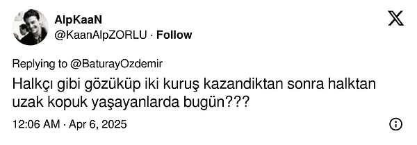 Komedyen Baturay Özdemir "Cumhuriyet" Tweeti Sonrası Gelen Yorumlar Üzerine Sitem Etti 8 komedyen baturay ozdemir cumhuriyet tweeti sonrasi gelen yorumlar uzerine sitem etti 7 cu7BiVnz
