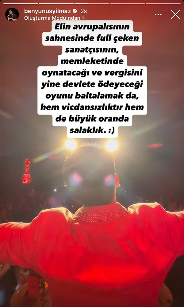 Komedyen Yunus Yılmaz, Boykot Çağrısında Bulunduğu İçin Oyunlarının İptal Edildiğini Açıkladı! 5 komedyen yunus yilmaz boykot cagrisinda bulundugu icin oyunlarinin iptal edildigini acikladi 4 YBeQ1MkS