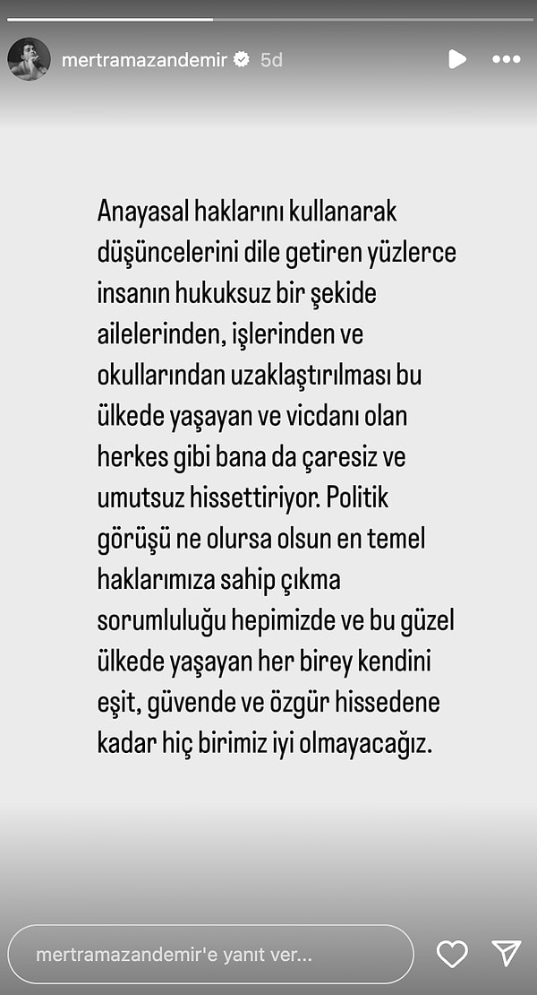 Mert Ramazan Demir Cem Yiğit Üzümoğlu'nun Gözaltına Alınması Sonrası Sessizliğini Bozdu 4 mert ramazan demir cem yigit uzumoglunun gozaltina alinmasi sonrasi sessizligini bozdu 3 emqqAQK4