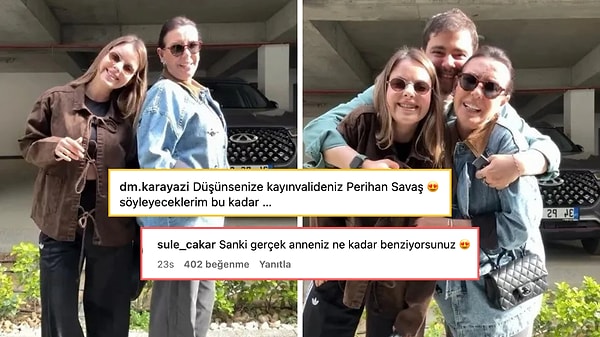 Sanki Anne Kız: Perihan Savaş ile Gelini Melis Ketenci'yi Yan Yana Görenler Benzerliklerine Şaştı Kaldı 4 sanki anne kiz perihan savas ile gelini melis ketenciyi yan yana gorenler benzerliklerine sasti Zyn3MUfr