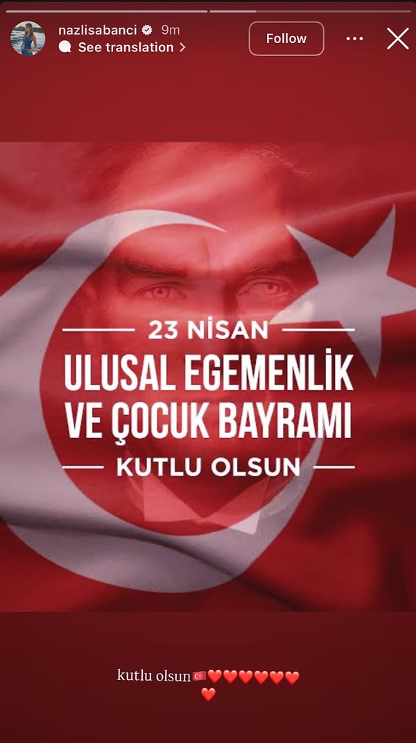 unlu isimlerin 23 nisan ulusal egemenlik ve cocuk bayraminda yaptigi paylasimlar 12 iJIB3Rse