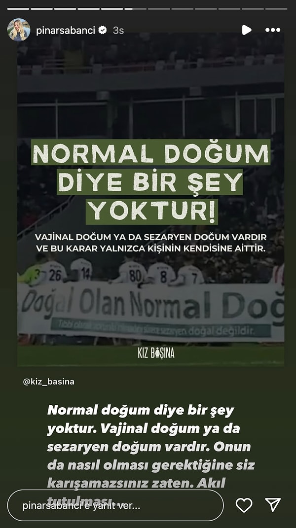 "Yazıklar Olsun!": Ünlü İsimlerden "Doğal Olan Normal Doğum" Pankartına Tepki Yağdı 15 yaziklar olsun unlu isimlerden dogal olan normal dogum pankartina tepki yagdi 14 iIPM5nXG