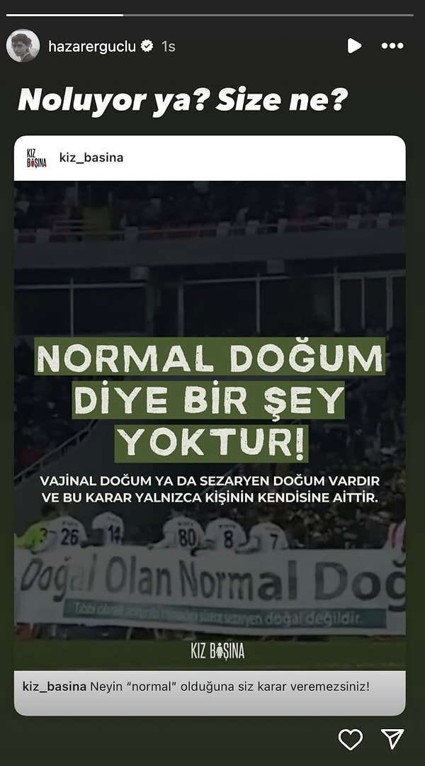 "Yazıklar Olsun!": Ünlü İsimlerden "Doğal Olan Normal Doğum" Pankartına Tepki Yağdı 18 yaziklar olsun unlu isimlerden dogal olan normal dogum pankartina tepki yagdi 17 OivqLNcq