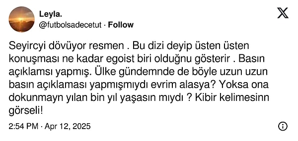 Yerden Yere Vurdular: Evrim Alasya Çektiği Video Sonrası İzleyicinin Yoğun Tepkisiyle Karşılaştı 25 yerden yere vurdular evrim alasya cektigi video sonrasi izleyicinin yogun tepkisiyle karsilasti 24 OVWpOfYH