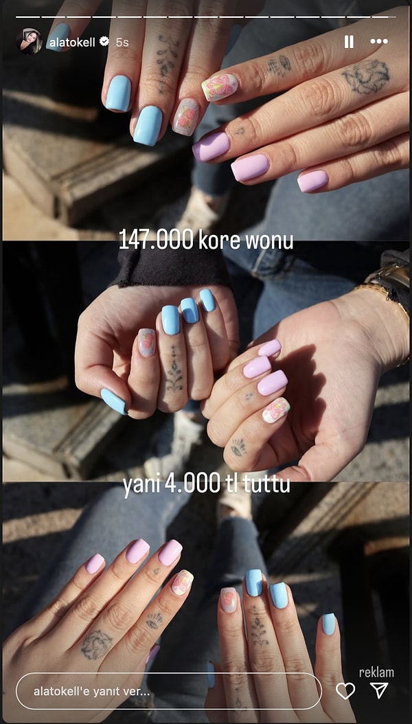 ala tokel 4 bin tlye tirnak yaptirdi seyma subasi eskilere daldi 12 mayista unlulerin TJQld71s