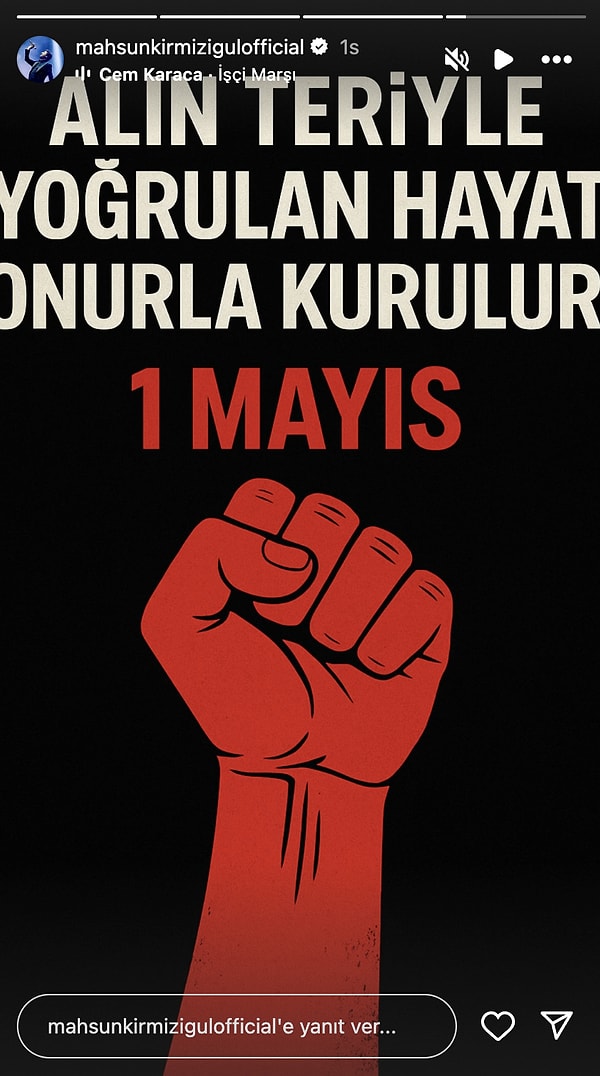 Emek En Yüce Değer: Ünlüler 1 Mayıs'ı Anlamlı Paylaşımlarla Kutladı! 2 emek en yuce deger unluler 1 mayisi anlamli paylasimlarla kutladi 1 7HbB9fKJ