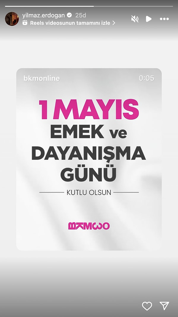 Emek En Yüce Değer: Ünlüler 1 Mayıs'ı Anlamlı Paylaşımlarla Kutladı! 17 emek en yuce deger unluler 1 mayisi anlamli paylasimlarla kutladi 16 1Fg3ZH64