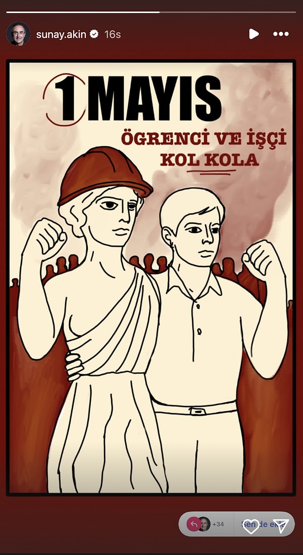 Emek En Yüce Değer: Ünlüler 1 Mayıs'ı Anlamlı Paylaşımlarla Kutladı! 5 emek en yuce deger unluler 1 mayisi anlamli paylasimlarla kutladi 4 TBdHXKTy