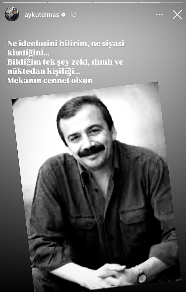 Fenomen Aykut Elmas'tan Sırrı Süreyya Önder Paylaşımı Sonrası Gelen Tepkilere Yanıt Gecikmedi 3 fenomen aykut elmastan sirri sureyya onder paylasimi sonrasi gelen tepkilere yanit gecikmedi 2 LXmYHkCG