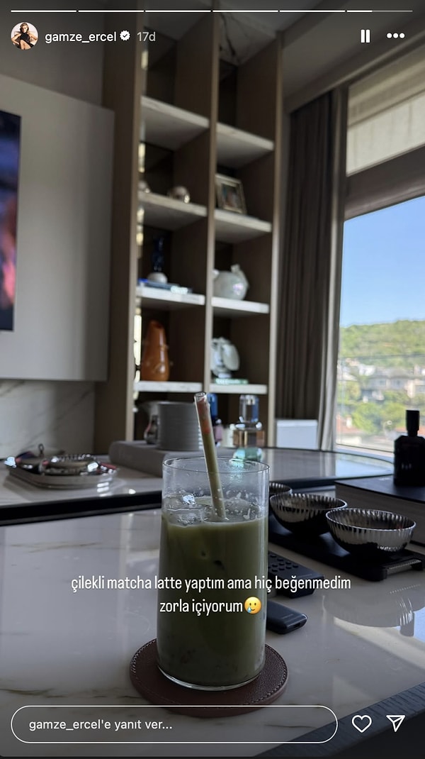 Gamze Erçel Matcha'dan Nefret Etti, Şevval Şahin İmaj Değiştirdi: 20 Mayıs'ta Ünlülerin Instagram Hikayeleri 9 gamze ercel matchadan nefret etti sevval sahin imaj degistirdi 20 mayista unlulerin instagram hikayeleri S86jFAJL