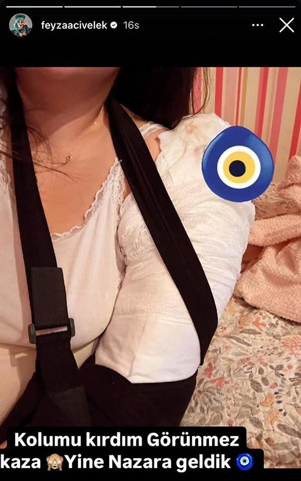 Kızılcık Şerbeti'nin Nilay'ı Feyza Civelek Hastanelik Oldu: Paylaşımıyla Gözünün Son Halini Paylaştı! 2 kizilcik serbetinin nilayi feyza civelek hastanelik oldu paylasimiyla gozunun son halini paylasti 1
