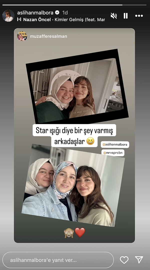 Sevim Emre'nin Filtre Aşkından Aslıhan Malbora'nın Aile Sevgisine 16 Mayıs'ta Ünlülerin Instagram Hikayeleri 1 sevim emrenin filtre askindan aslihan malboranin aile sevgisine 16 mayista unlulerin instagram hikayeleri 0 B7bHHqS1