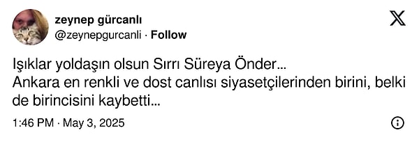 Sırrı Süreyya Önder'in Hayatını Kaybetmesine Ünlü İsimlerden Taziye Paylaşımları 5 sirri sureyya onderin hayatini kaybetmesine unlu isimlerden taziye paylasimlari 4 ONGBJ4zl