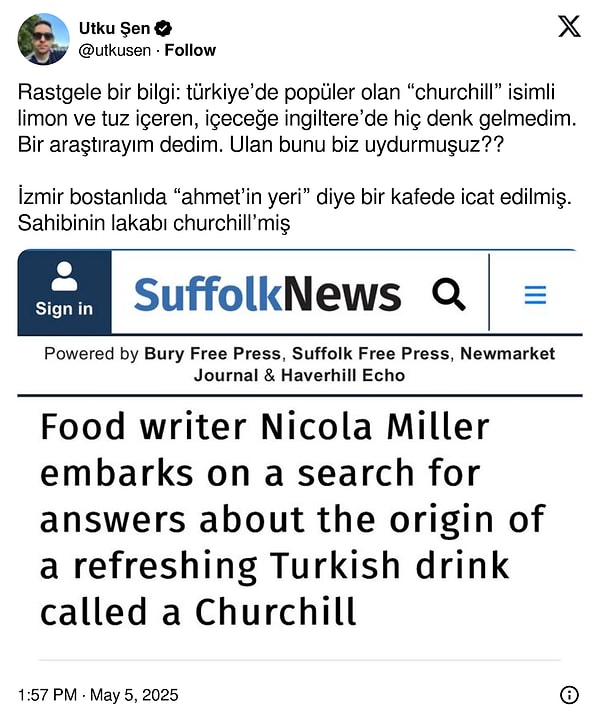 Vazgeçilmez İçeceklerden Churchill’in Aslında İzmirli Ahmet Bey'e Ait Olduğunu Biliyor muydunuz? 3 vazgecilmez iceceklerden churchillin aslinda izmirli ahmet beye ait oldugunu biliyor muydunuz 2
