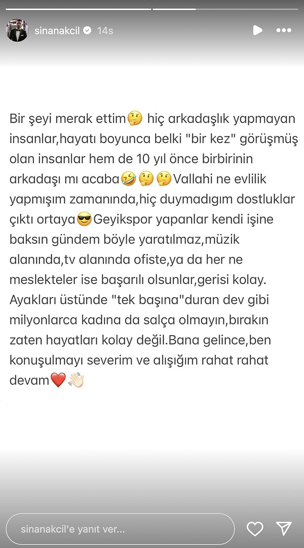 İtiraf Geldi: "Eniştem" Dediği Sinan Akçıl'la İlişkisi Ortaya Çıkan Ece Erken Kalpler İçinde Paylaştı 2 itiraf geldi enistem dedigi sinan akcilla iliskisi ortaya cikan ece erken kalpler icinde paylasti cmfR9lvM