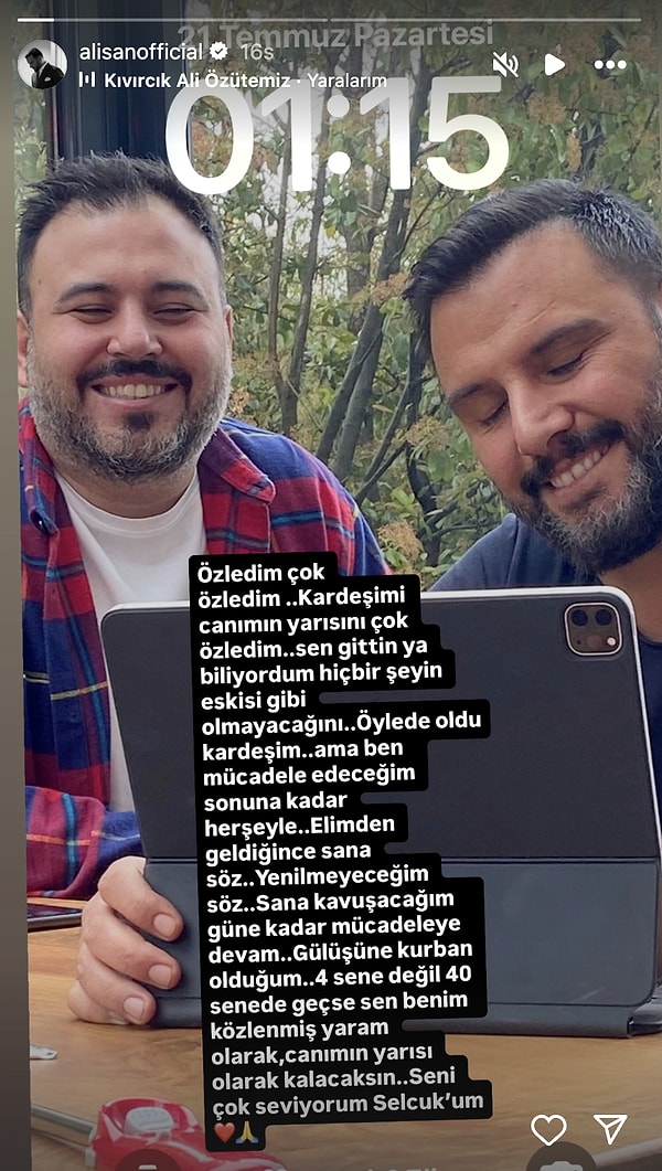 alisanin kardes ozleminden sinem kobalin ask paylasimina 21 temmuzda unlulerin instagram hikayeleri 4 NXrzm7GY