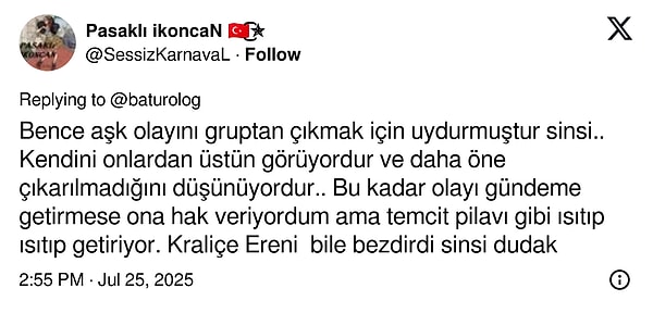 Bir X Kullanıcısının Hepsi Grubunun Dağılma Nedeniyle İlgili İddiaları X Halkında Heyecan Yarattı! 11 bir x kullanicisinin hepsi grubunun dagilma nedeniyle ilgili iddialari x halkinda heyecan yaratti 10 X355f4ip