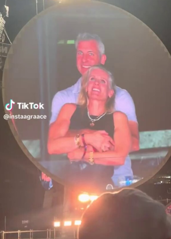 coldplay konserindeki capkinligiyla tum dunyaya ifsa olan ceo andy byrondan goruntulere dair ilk aciklama
