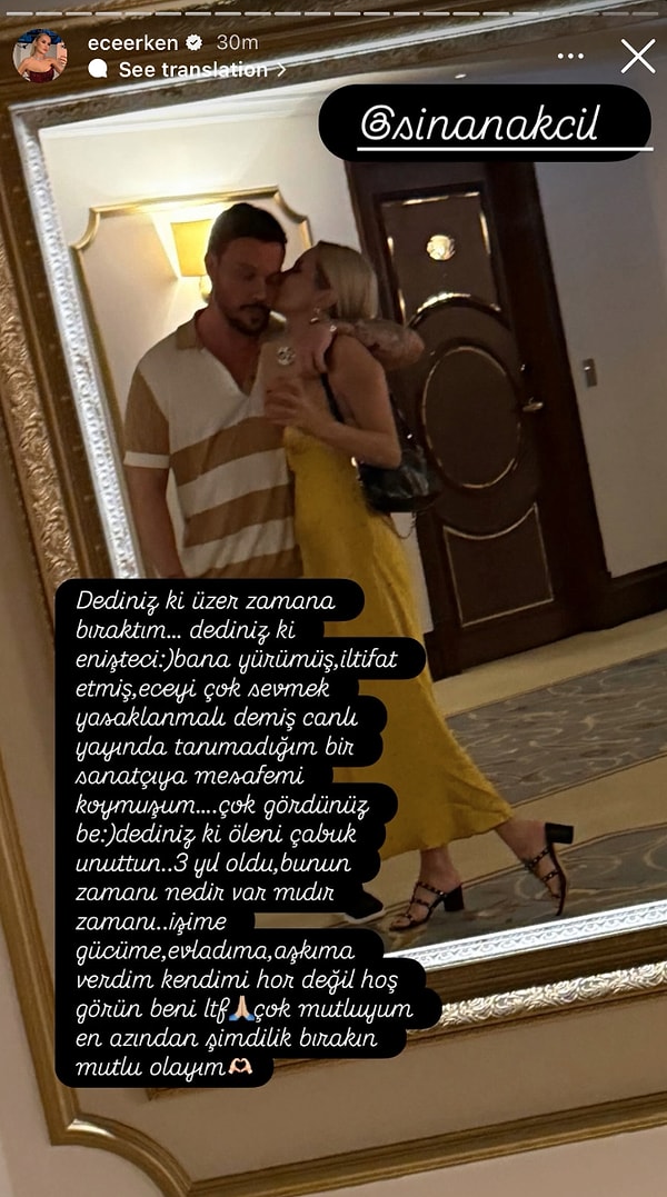 Eşini Üç Yıl Önce Kaybeden Ece Erken, Sinan Akçıl'la Yaşadığı Aşka Gelen Sert Eleştirilere Cevap Verdi! 3 esini uc yil once kaybeden ece erken sinan akcilla yasadigi aska gelen sert elestirilere 7YYS51Gc