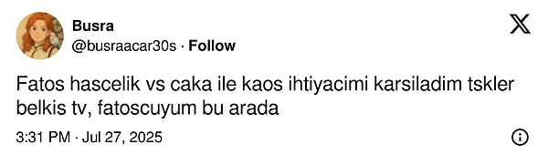 Hasçelikler and The City'nin Fatoş'u ve Caka'sı Arasında Çıkan Çirkin Kaosa Gelen Tepkiler! 26 hascelikler and the citynin fatosu ve cakasi arasinda cikan cirkin kaosa gelen tepkiler 8 3Fa8n4Ck