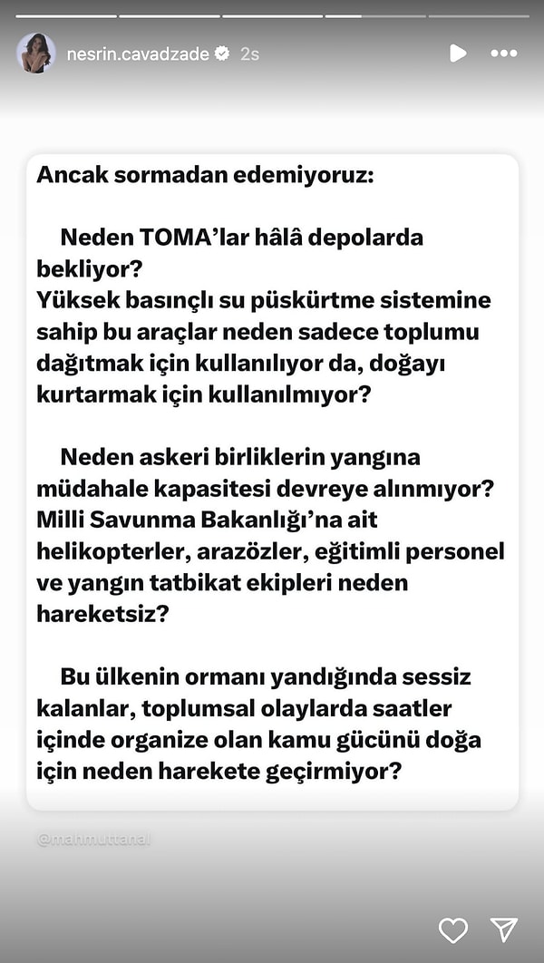 Karabük'ten Bursa'ya Kadar Alevler İçindeyiz: Türkiye'yi Saran Yangınlara Ünlü İsimlerden Tepki Yağıyor! 11 karabukten bursaya kadar alevler icindeyiz turkiyeyi saran yanginlara unlu isimlerden tepki yagiyor 10 l7sZJpv6