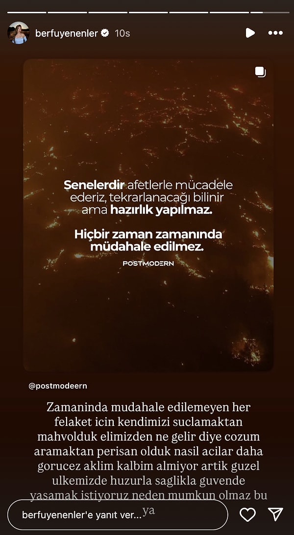 Karabük'ten Bursa'ya Kadar Alevler İçindeyiz: Türkiye'yi Saran Yangınlara Ünlü İsimlerden Tepki Yağıyor! 16 karabukten bursaya kadar alevler icindeyiz turkiyeyi saran yanginlara unlu isimlerden tepki yagiyor 15 twBIGr86
