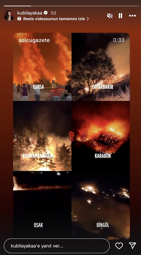 Karabük'ten Bursa'ya Kadar Alevler İçindeyiz: Türkiye'yi Saran Yangınlara Ünlü İsimlerden Tepki Yağıyor! 7 karabukten bursaya kadar alevler icindeyiz turkiyeyi saran yanginlara unlu isimlerden tepki yagiyor 6 sA52ImhI