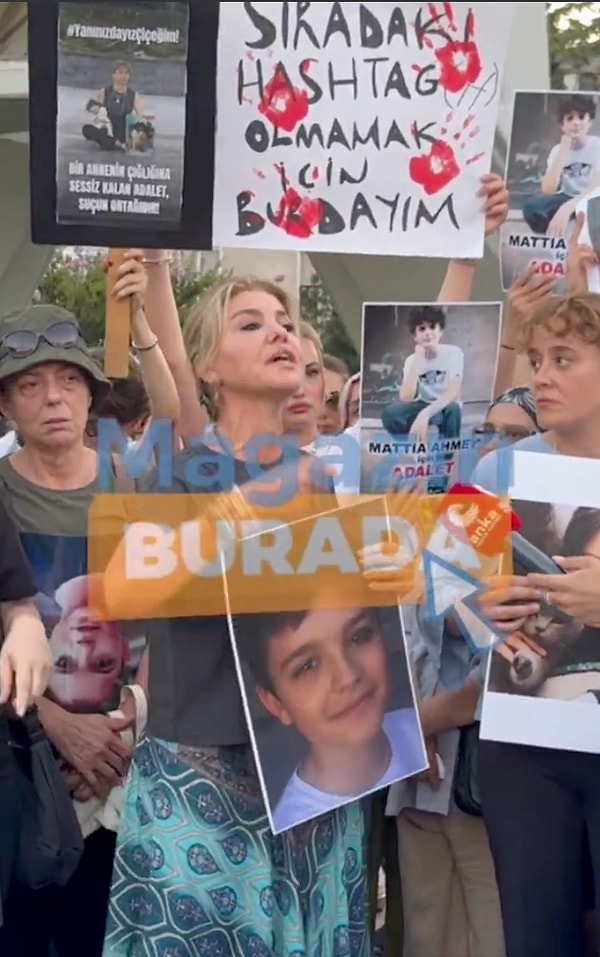 Mattia Ahmet Minguzzi'nin Annesi Yasemin Minguzzi'nin Eylemine Ünlü Şarkıcı Gülben Ergen de Katıldı 2 mattia ahmet minguzzinin annesi yasemin minguzzinin eylemine unlu sarkici gulben ergen de katildi 1 NW75MdZi