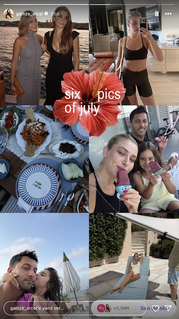 nazli sabanci kiziyla ikiz oldu sevval sahini uyku tutmadi 31 temmuzda unlulerin instagram hikayeleri IhbbyWCz