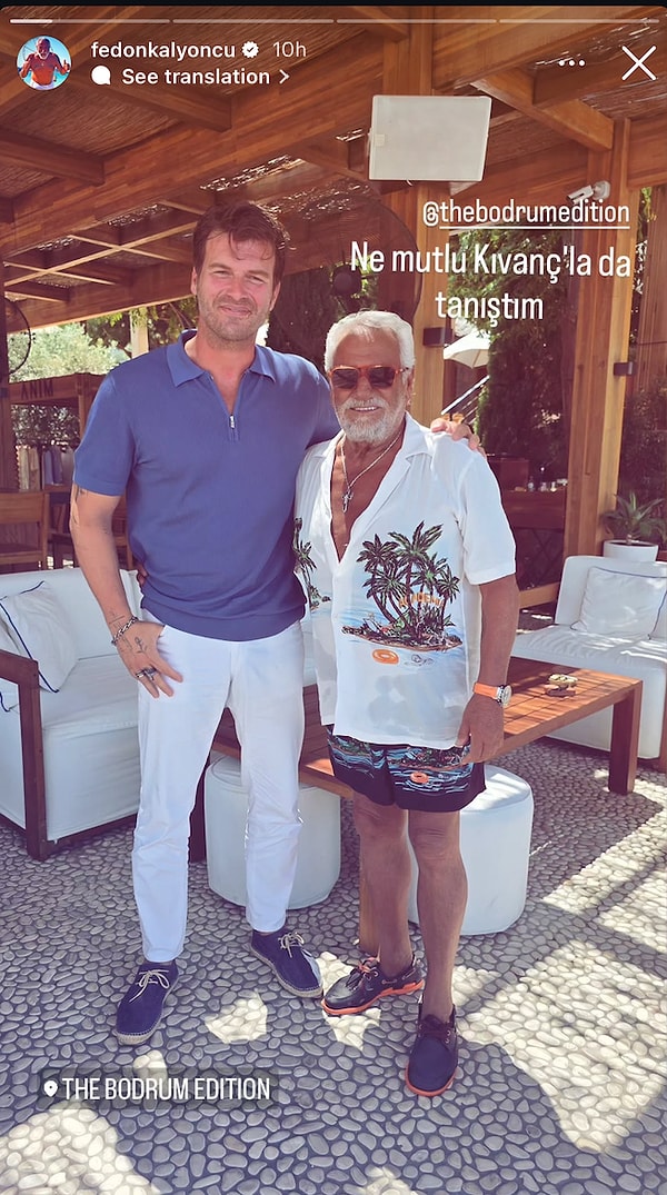 ozciviti taniyamayan alkandan kivanc tatlitugla tanisan fedona 24 temmuzda unlulerin instagram hikayeleri 4 1CbyCNnl