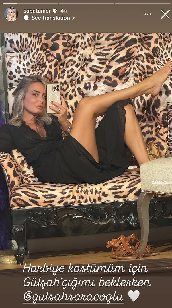 Saba Tümer'in Leopar Aşkından Sinem Ünsal'in Bikinili Pozuna 17 Temmuz'da Ünlülerin Instagram Hikayeleri 8 saba tumerin leopar askindan sinem unsalin bikinili pozuna 17 temmuzda unlulerin instagram hikayeleri 7 59XlK5MZ