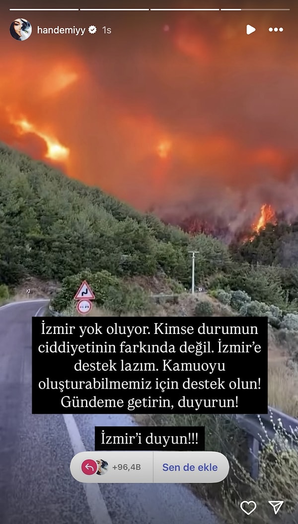 Sessiz Kalmadılar: Ünlü İsimlerden İzmir'deki Yangınlar İçin Peş Peşe Paylaşım Yağdı! 15 sessiz kalmadilar unlu isimlerden izmirdeki yanginlar icin pes pese paylasim yagdi 14 iwEuzVwL