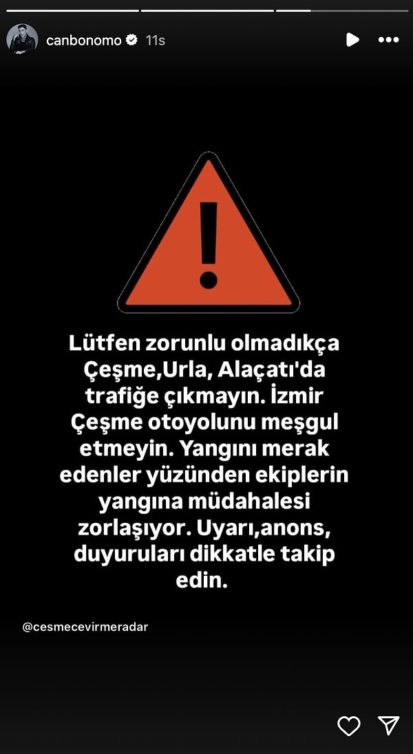 Sessiz Kalmadılar: Ünlü İsimlerden İzmir'deki Yangınlar İçin Peş Peşe Paylaşım Yağdı! 5 sessiz kalmadilar unlu isimlerden izmirdeki yanginlar icin pes pese paylasim yagdi 4 198Z9H8F