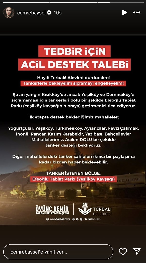 Sessiz Kalmadılar: Ünlü İsimlerden İzmir'deki Yangınlar İçin Peş Peşe Paylaşım Yağdı! 6 sessiz kalmadilar unlu isimlerden izmirdeki yanginlar icin pes pese paylasim yagdi 5 8OiFmW8d