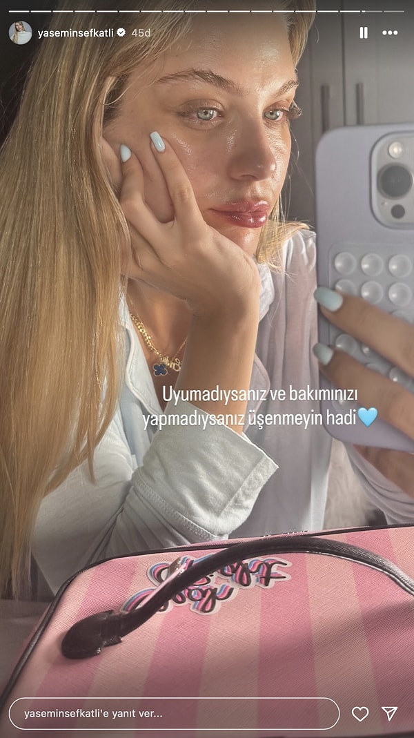 seyma subasi basini bagladi didem soydan liseli halini paylasti 22 temmuzda unlulerin instagram hikayeleri YB3NpIpl