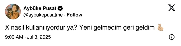 X'e Bomba Geri Dönüş: Teşkilat Krizinden Sonra Setlere Dönen Aybüke Pusat Sosyal Medya Sessizliğini Bozdu 3 xe bomba geri donus teskilat krizinden sonra setlere donen aybuke pusat sosyal medya sessizligini SgAprLnA