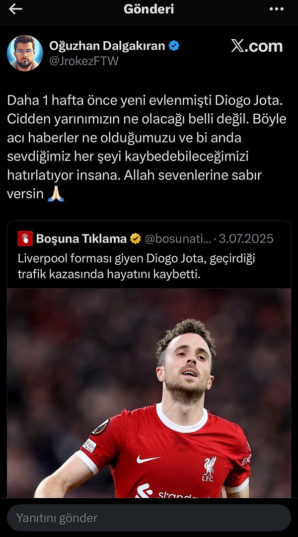 Jrokez Lakaplı Oğuzhan Dalgakıran'ın Son Paylaşımı Gündem Oldu: “Hem Fenerbahçe Hem Yoğun Yayın Serisi Yordu” 3 jrokez lakapli oguzhan dalgakiranin son paylasimi gundem oldu hem fenerbahce hem yogun yayin serisi