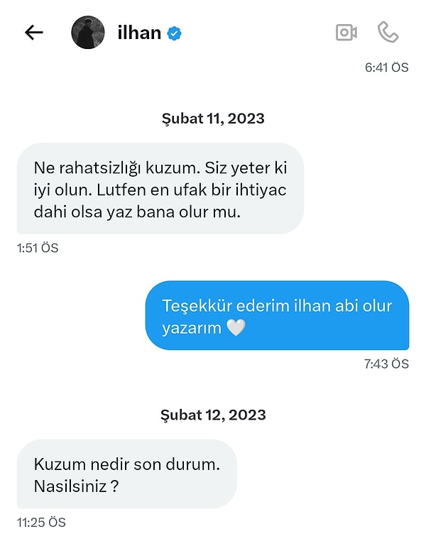oyuncu ilhan sen hakkindaki iddialara bir depremzedenin paylasimi ustunden cevap verdi 3 4YGNEiSh