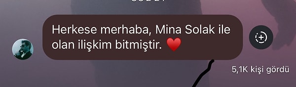 taciz iddialari sonrasi ayrildilar anil emre daldalin manifest mina solaktan ayrilik paylasimi tepki cekti MAEUygLI