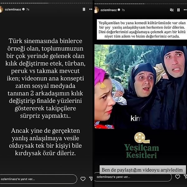 umre icin istedigi takimlari arkadaslarina giydirip komedi videosu ceken ozlem oz tepki cekti 1 WufamScV