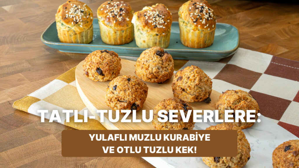 airfryerda yulafli muzlu kurabiye ve otlu tuzlu kek nasil yapilir Ludrvn6y