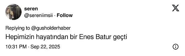 Aşk Acısı 10 Milyon Dolara Mal Olan Enes Batur, Başak Karahan'ın Ardından Son Paylaşımıyla Tepki Çekti 8 ask acisi 10 milyon dolara mal olan enes batur basak karahanin ardindan son paylasimiyla 7gTZAZs8