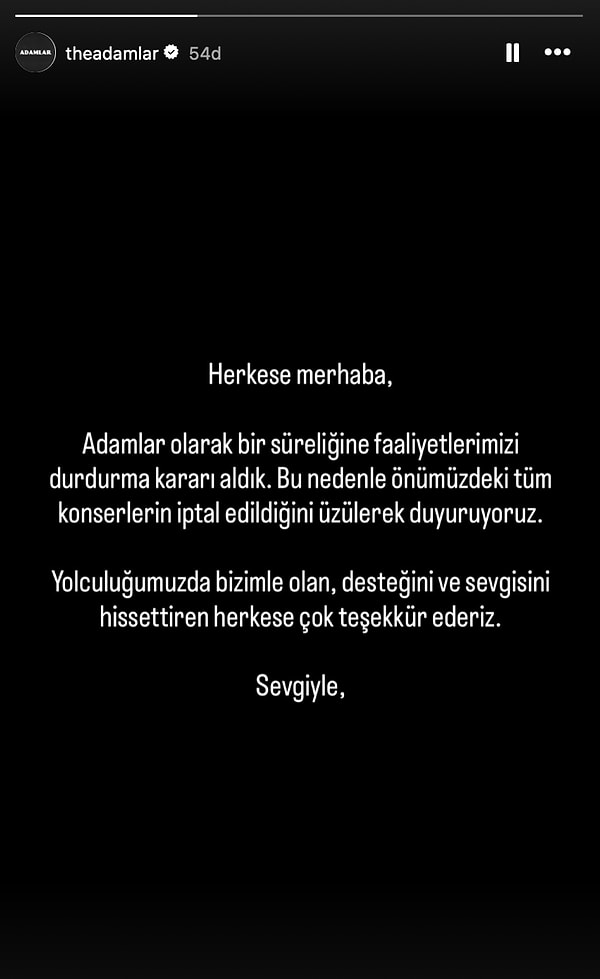 buna hic hazir degildik adamlar grubu bir sureligine faaliyetlerini durdurdugunu acikladi 2 jFNLmktM