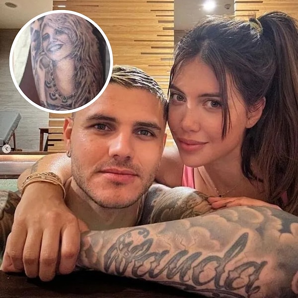 cok sukur izlerinin hepsi gitti mauro icardi kolunu kaplayan wanda dovmesinden kurtuldu 1