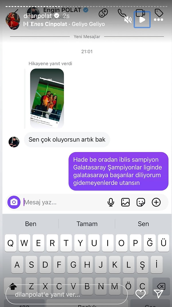 Dilan Polat Kendisini Evden Kovduğunu Söyleyen Engin Polat'la Mesajlarını Paylaşarak Boşanacaklarını Açıkladı 3 dilan polat kendisini evden kovdugunu soyleyen engin polatla mesajlarini paylasarak bosanacaklarini acikladi 2 sHilfGMh