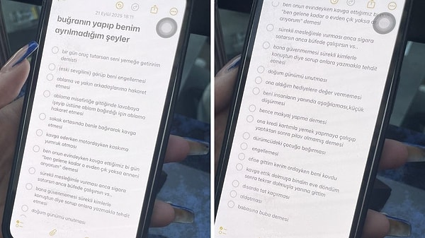 "Erkek Arkadaşının Yapıp Ayrılmadığı Şeyler" Listesini Paylaşan Kadın Herkesi Şoke Etti 1 erkek arkadasinin yapip ayrilmadigi seyler listesini paylasan kadin herkesi soke etti 0 5YssQiCd