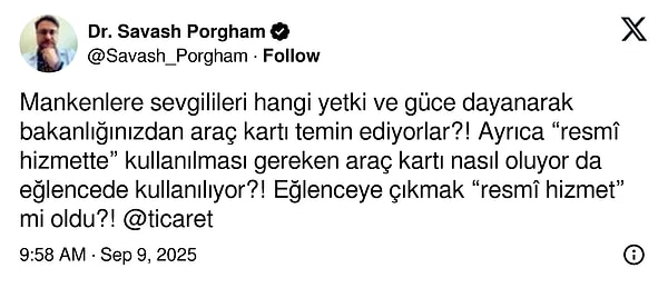 Hakkında İnceleme Başlatılan Şevval Şahin’in “Resmi Hizmete Mahsustur" Yazılı Araçtaki Görüntüleri Tepki Çekti 2 hakkinda inceleme baslatilan sevval sahinin resmi hizmete mahsustur yazili aractaki goruntuleri tepki cekti 1 TeqE238v
