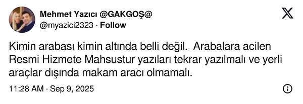 Hakkında İnceleme Başlatılan Şevval Şahin’in “Resmi Hizmete Mahsustur" Yazılı Araçtaki Görüntüleri Tepki Çekti 11 hakkinda inceleme baslatilan sevval sahinin resmi hizmete mahsustur yazili aractaki goruntuleri tepki cekti 10