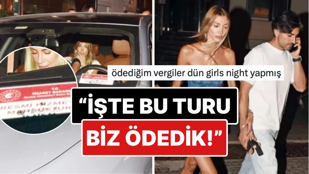 hakkinda inceleme baslatilan sevval sahinin resmi hizmete mahsustur yazili aractaki goruntuleri tepki cekti 9kpEUEda